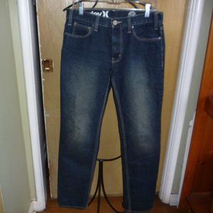 HURLEY JEANS MEN SIZE 30  NEVER WORN SLIM STRAIGHT